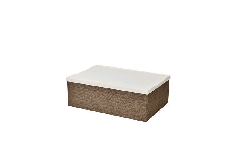 Короб складаний із пластиковою кришкою Handy Home 33x23x11 см EH-01S