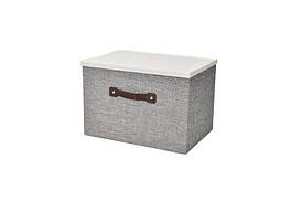 Короб складаний з пластиковою кришкою Handy Home 33x23x22 см EH-02L