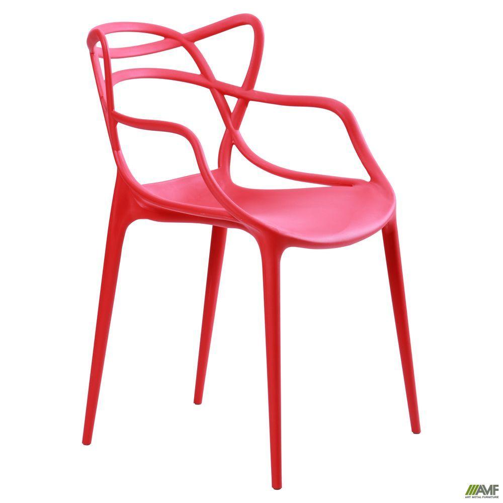 Стілець "Viti" Пластик червоний TM "AMF"