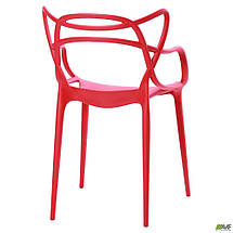 Стілець "Viti" Пластик червоний TM "AMF", фото 4