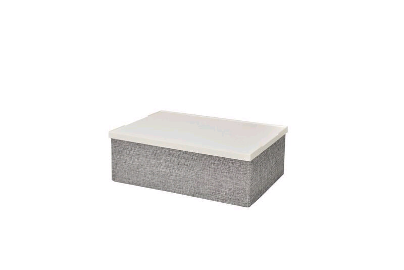 Короб складаний із пластиковою кришкою Handy Home 33x23x11 см EH-02S