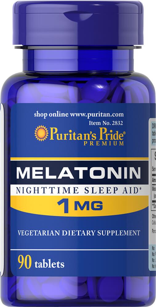 Puritan's Pride Melatonin 1mg (90 капс.)