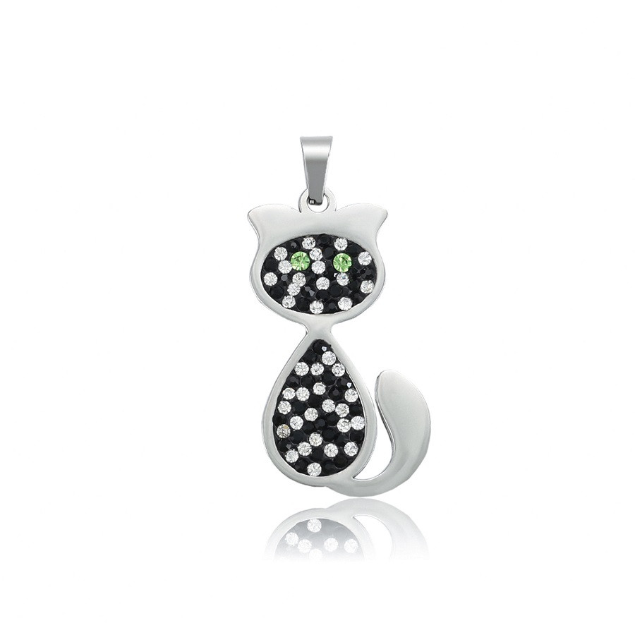 Кулон котенок ХР Stainless Steel Jewelry. Розмір 44 х 20 мм.