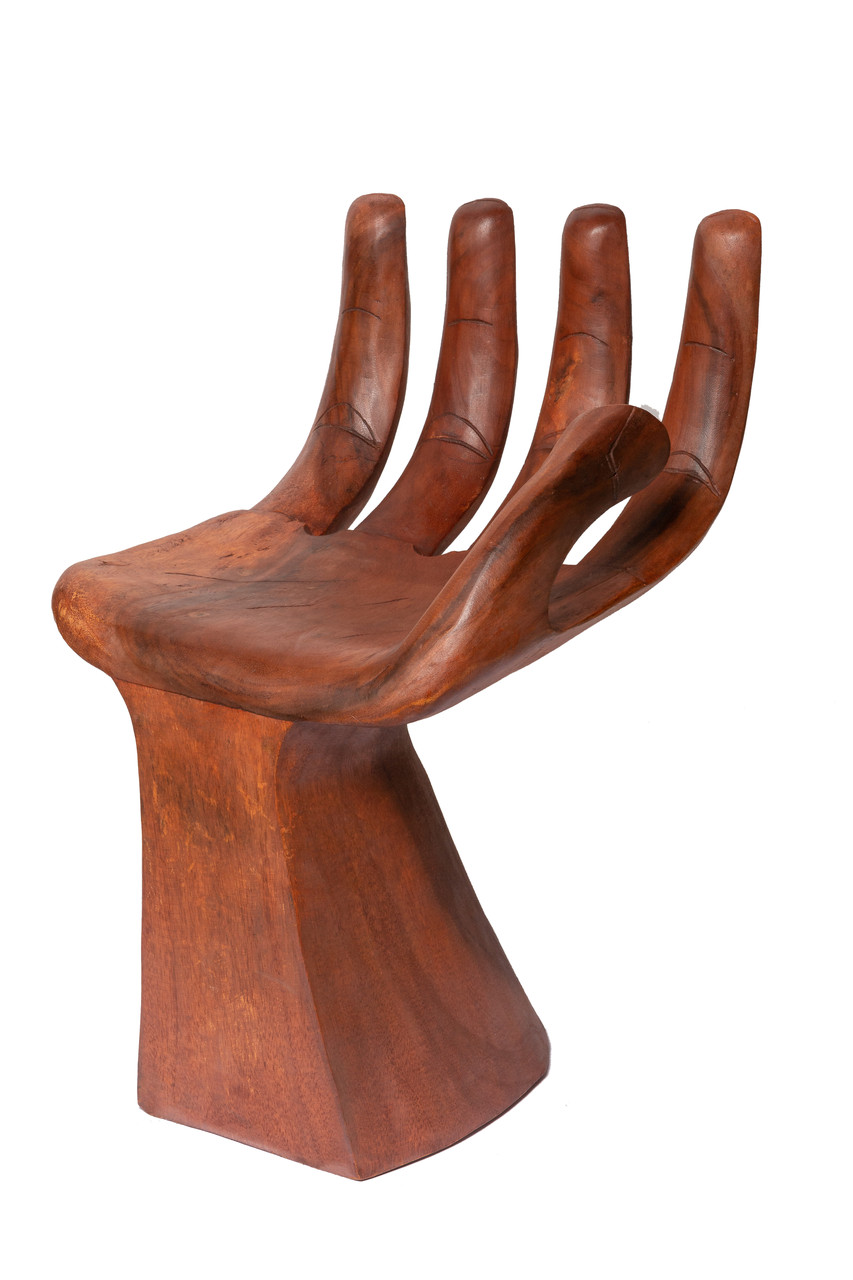 Стілець декоративний дерев*яний Рука висота 65 см
