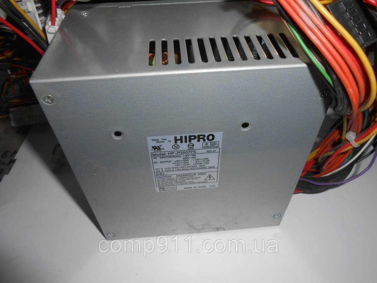 Блок живлення для комп'ютера Hipro HP-P3507F5 Rev:1 350 Вт