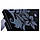 Стіл Глорія B179-34-2 1700/1100*740*770 База хром/Скло чорний з візерунком, фото 5