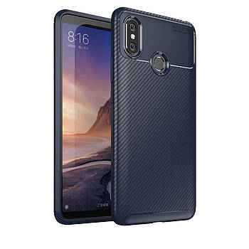 Чохол Carbon Case Xiaomi Mi Max 3 Синій