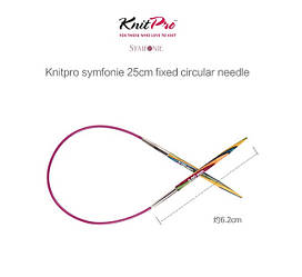 Кругові Спиці 25см Symfonie Wood KnitPro