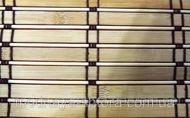Римские бамбуковые шторы BRM-223 90х140 см - фото 3 - id-p98305132