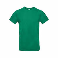Футболка B&C #E190 зеленый (Цвета в ассортименте) . Футболки унисекс. Футболка мужская. Мужская футболка.