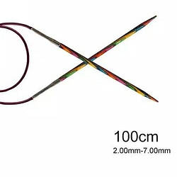 Кругові Спиці 100см Symfonie Wood KnitPro