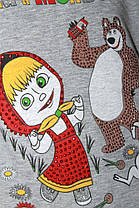 Туніка манжет "Маша і ведмідь" ( від 3 до 6 років) - арт. 975235590, фото 4