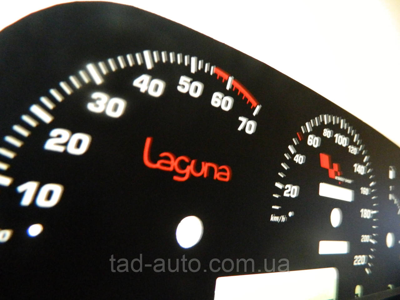 Шкали приладів Renault Laguna