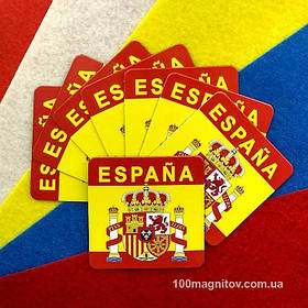 Рекламные магнитики на холодильник. Размер 55х55 мм 1