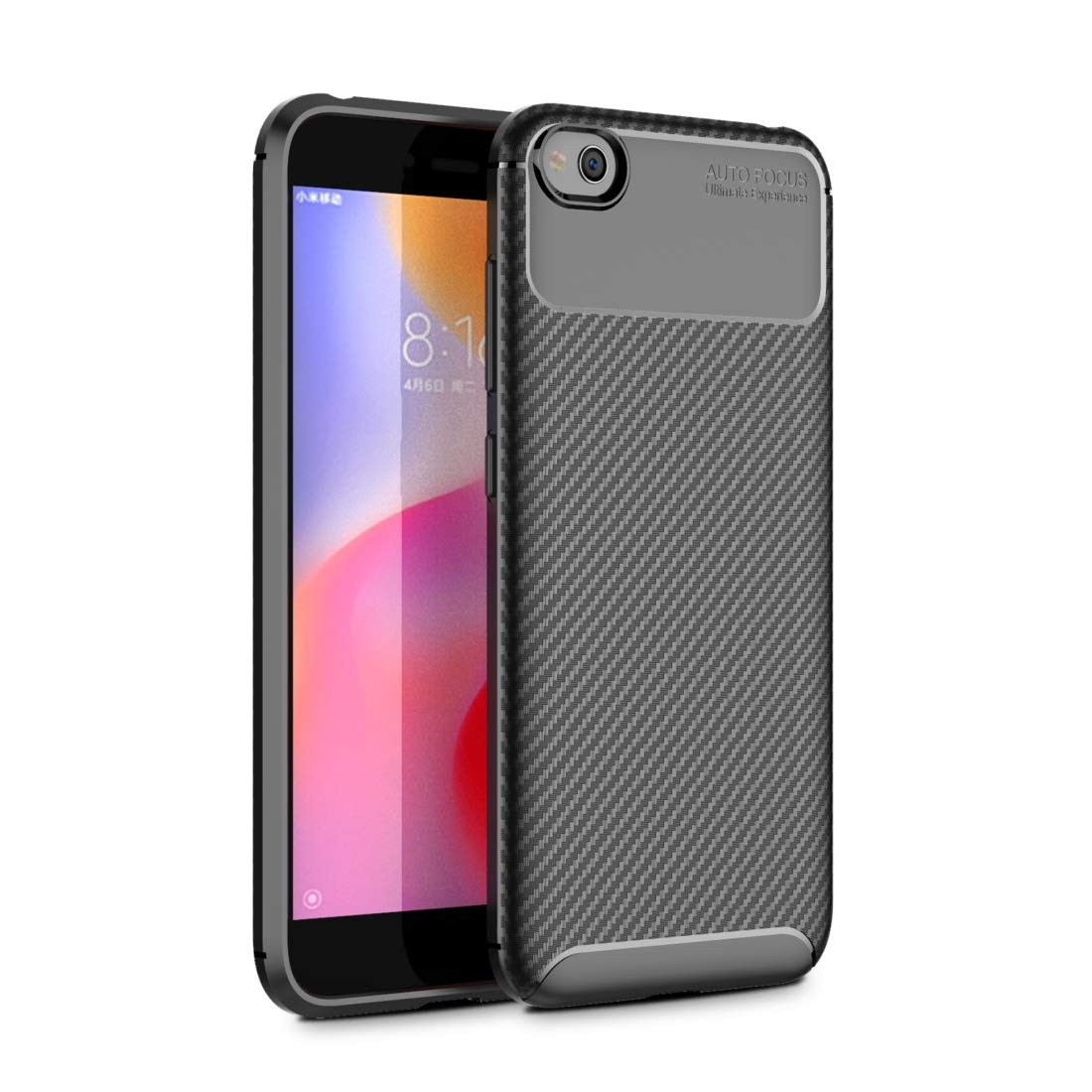 Чохол Carbon Case Xiaomi Redmi Go Чорний