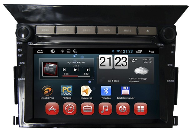 Магнітола Honda Pilot 2008-2015. Kaier KR-6225 Android