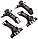 Кріплення для авто з водостоками на даху Thule Raingutter Foot (4шт) 951, фото 4