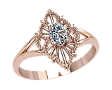 Каблучка жіноча срібна Irina, фото 2