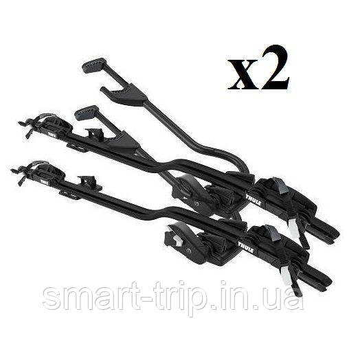 Велокріплення Thule ProRide 598 black на дах авто (Комплект 2 шт) 598Bx2
