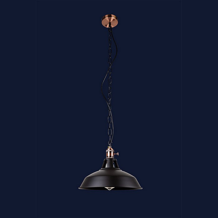 Люстри світильники Levistella 7526857F-1CM BK(270) підвіс на ланцюгу