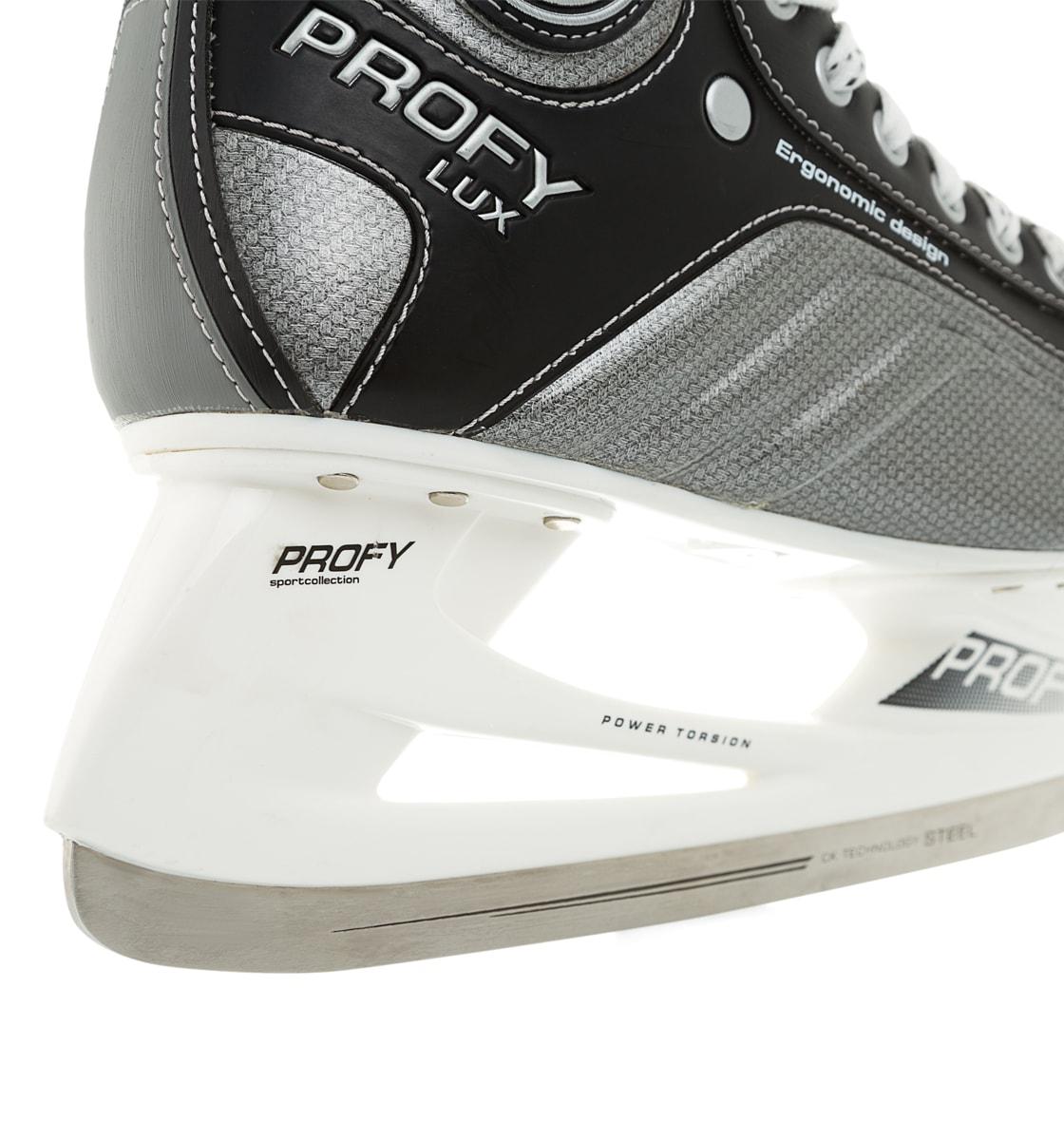 Коньки хоккейные Спортивная коллекция Profy Lux 3000 р. 37 - фото 6 - id-p975329820