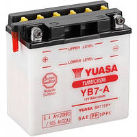 Мото акумулятор Yuasa 8.4 Ah/12V YuMicron Battery (сухозаряжений) (YB7-A)