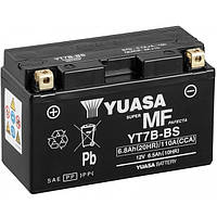 Мото акумулятор Yuasa 6.5 Ah/12V MF VRLA Battery AGM (сухозаряжений) (YT7B-BS)