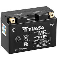 Мото акумулятор Yuasa 8 Ah/12V MF VRLA Battery AGM (сухозаряжений) (YT9B-BS)