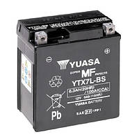 Мото акумулятор Yuasa 6 Ah/12V MF VRLA Battery AGM (сухозаряжений) (YTX7L-BS)