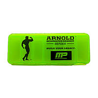 Контейнер для таблеток Arnold Series MusclePharm (зелений)