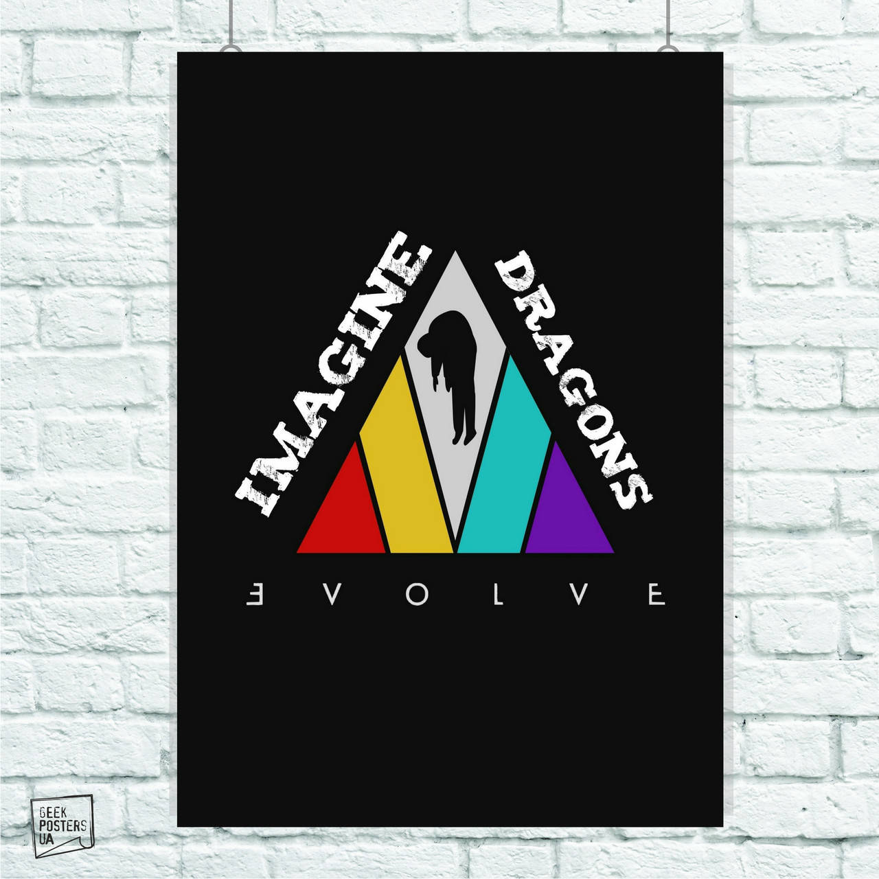 

Постер Imagine Dragons (обложка, Evolve). Размер 42x30см (A3). Матовая бумага