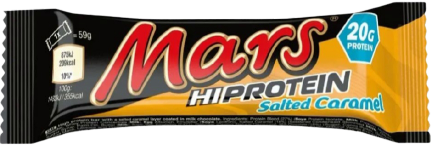 

Протеиновый батончик Mars hi protein Salted Caramel Bar (59 грамм)