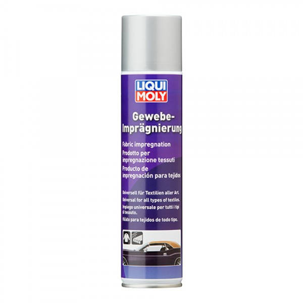 

Средство для пропитки тентов кабриолета liqui moly Gewebe-Impragnierung 400мл (1594)
