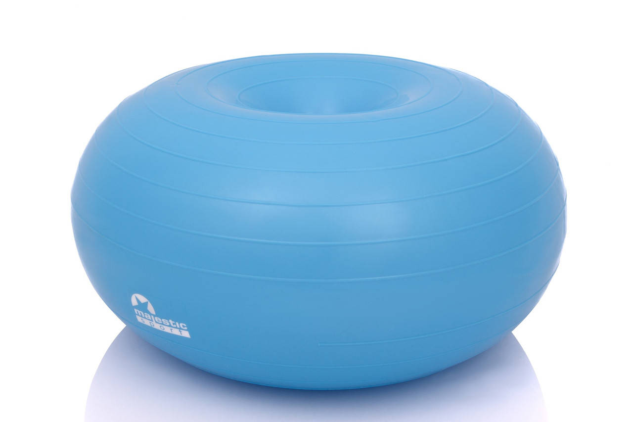 

Мяч для фитнеса (пончик) Majestic Sport Air Ball Donut 50 x 28 см Anti-Burst GVP5030/B