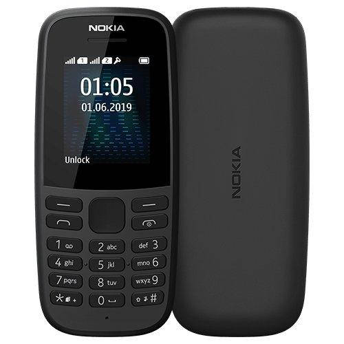 

Nokia 105 DS New 2019 Black (UA UCRF), Черный