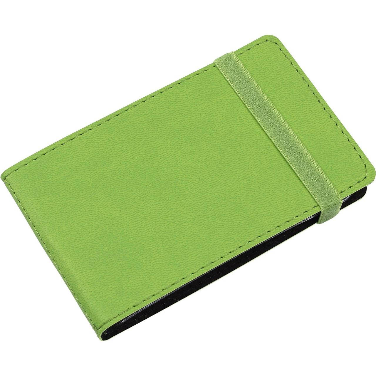 

Визитница "Optima" Vivella (20 визиток) карманная, на резинке, фисташковая №O51615-67