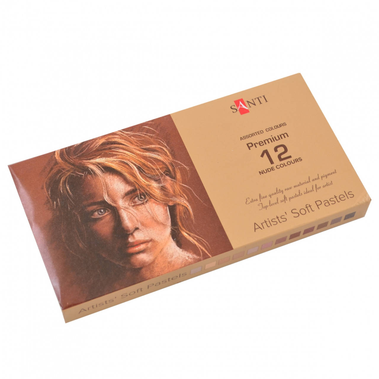 

Пастель сухая художественная “Nude colours” "Santi" 12 цветов 353274