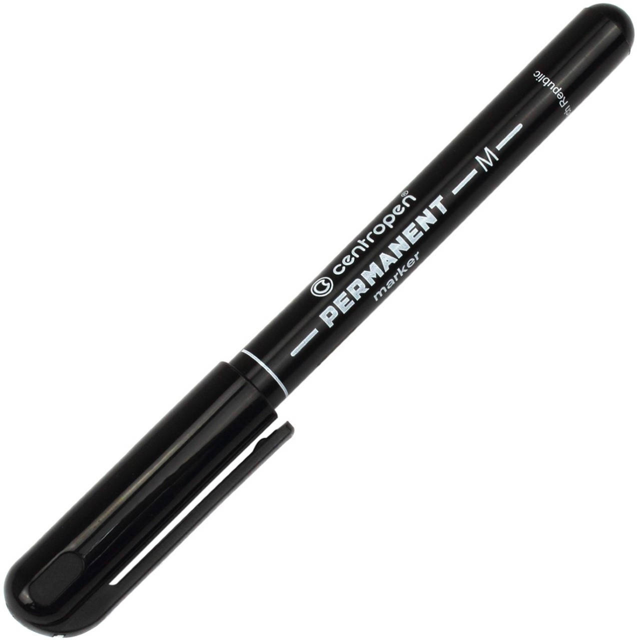 

Маркер "Centropen" №2846/01 Permanent 1мм чорний(10)(200), Черный