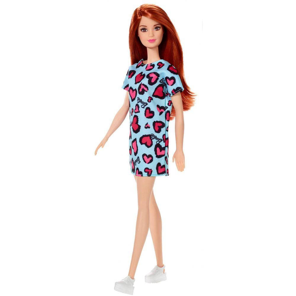 

Кукла Barbie Супер стиль, риженькая в голубом платье