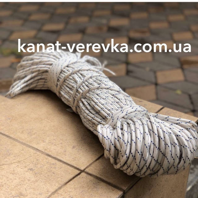 

Шнур капроновый 6мм, полиамидный (прочный)