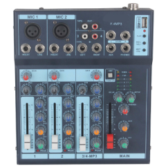 Аналоговий мікшерний пульт F4.2MP3