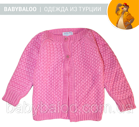 Кофта для дівчинки кульки на гудзиках (від 1 до 3 років), фото 1