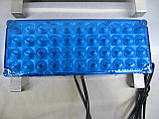 Стробоскопи LED 2-44 сині — 12V. Проблисковий маячок, фото 2