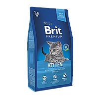 Корм Brit Premium Cat Kitten (курка та лосось), 1.5 кг