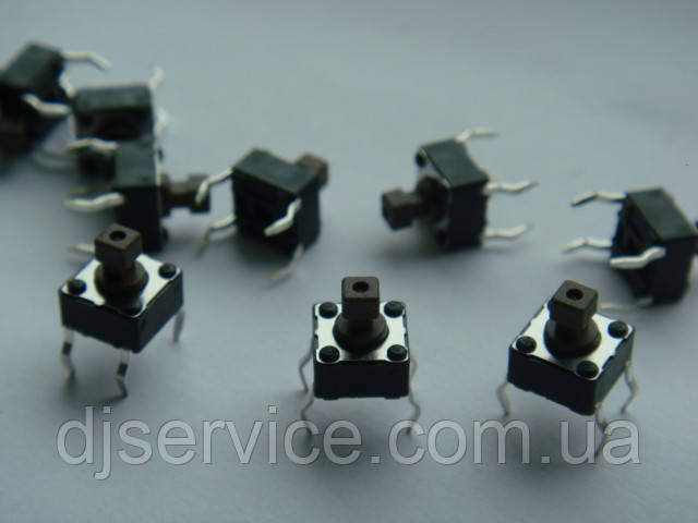 Кнопка тактова 6x6x7.3mm для E-mu e4, CROWN XTI2000. XTI4000. XTI4002