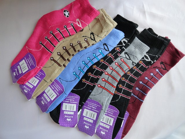 Купить женские махровые носочки оптом. - фото 2 - id-p9334620