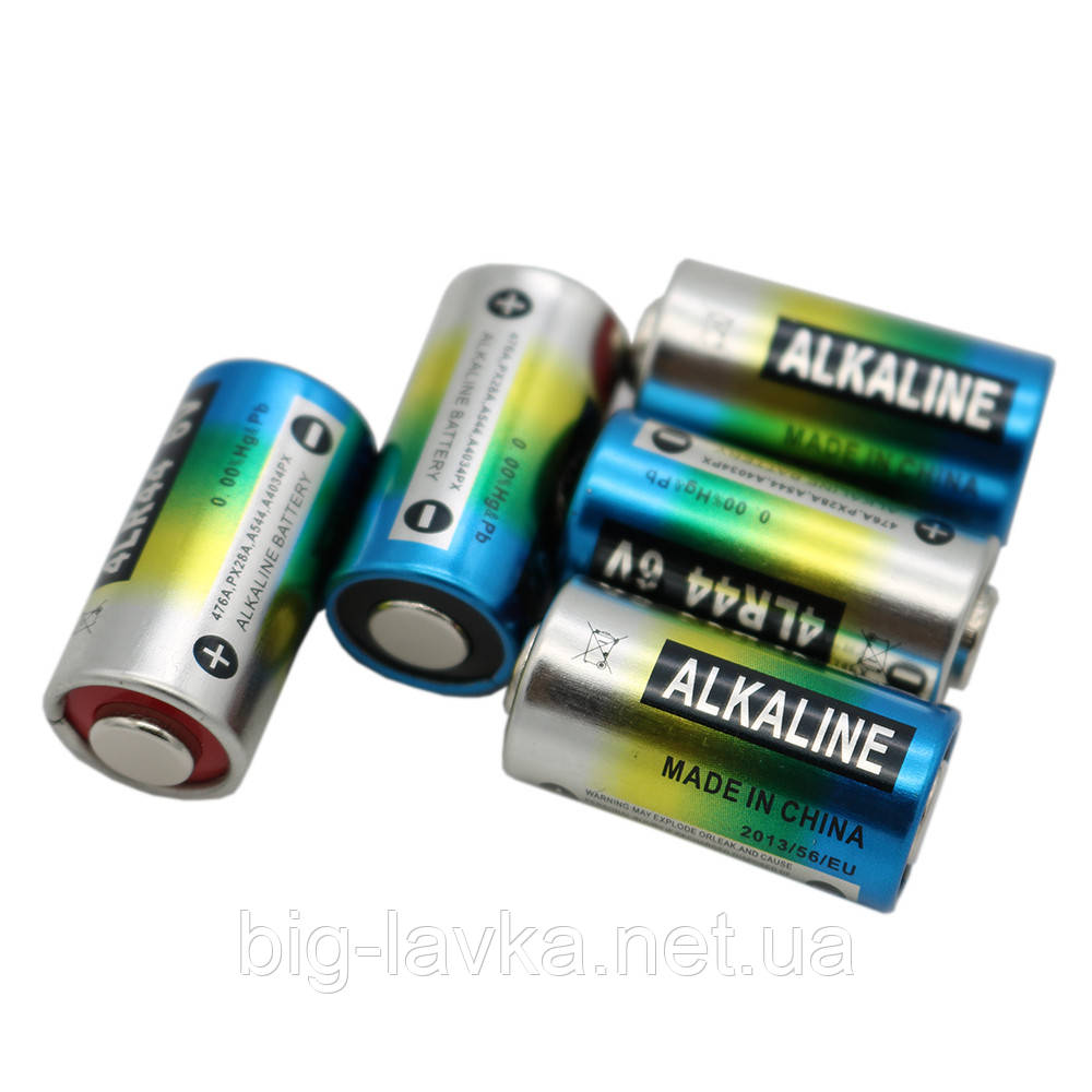 Батарейка 4LR44 6 В Alkaline 1 шт, фото 1