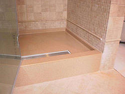 Піддон душової кабінки зі штучного каменю матовий