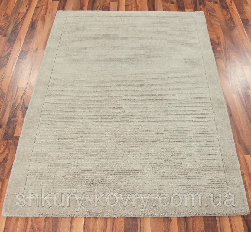 Однотонний вовняний індійський килим