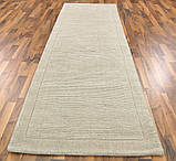 Однотонний вовняний індійський килим, фото 2